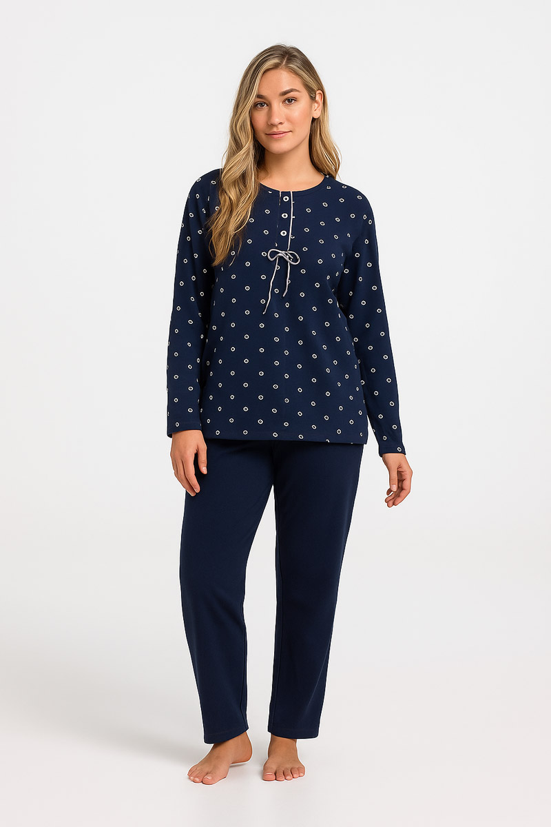 Damen-Winter-Pyjama CHERRY MARGARET 2510