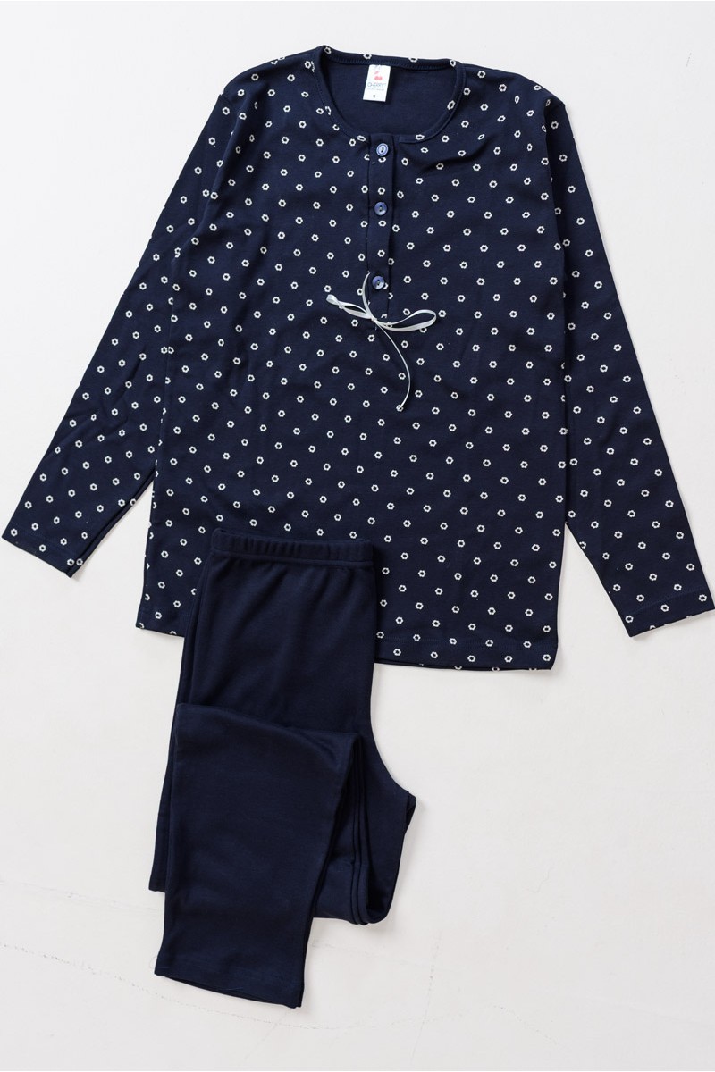 Damen-Winter-Pyjama CHERRY MARGARET 2510 Damen-Winter-Pyjama CHERRY MARGARET 2510