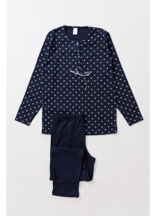 Damen-Winter-Pyjama CHERRY MARGARET 2510 Damen-Winter-Pyjama CHERRY MARGARET 2510