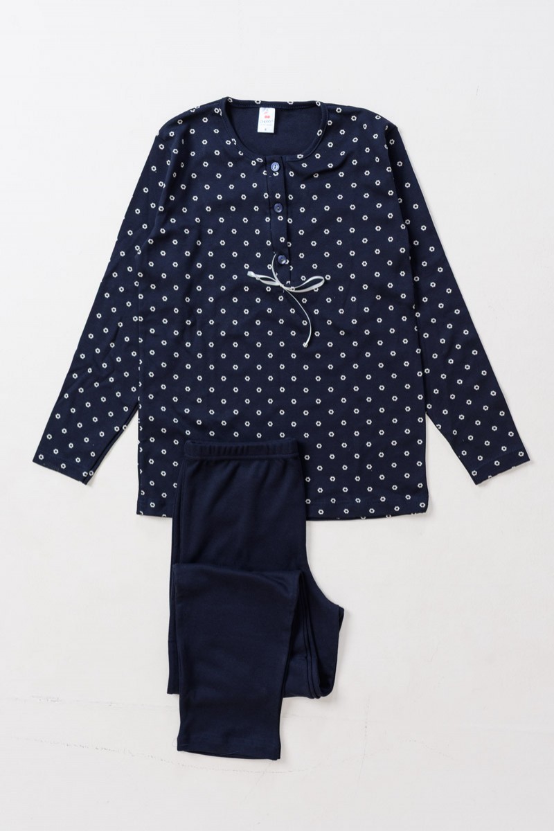 Damen-Winter-Pyjama CHERRY MARGARET 2510
