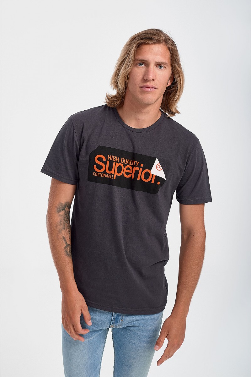 T-Shirt Herren SUPERIOR Cotton4all Sommer 2020 T-Shirt Herren SUPERIOR Cotton4all Sommer 2020