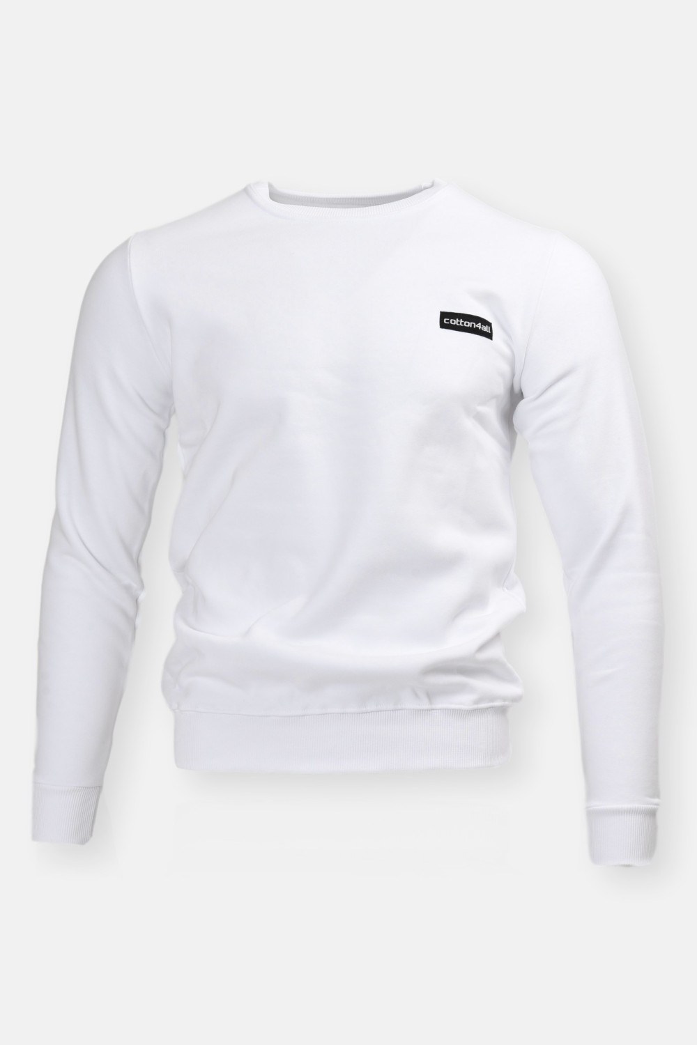 Sweatshirt blouse Cotton4all WHITE DIY