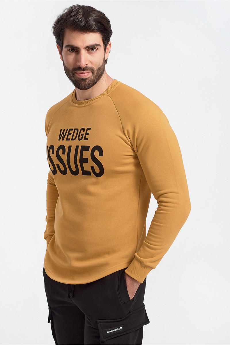 Herren Sweatshirt Bluse COTTON4ALL Wedge Issues Herren Sweatshirt Bluse COTTON4ALL Wedge Issues