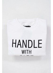Bluse Sweatshirt Cotton4all HANDLE WITH CARE Bluse Sweatshirt Cotton4all HANDLE WITH CARE