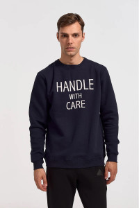 Blouse Sweatshirt Cotton4all HANDLE WITH CARE