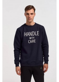 Bluse Sweatshirt Cotton4all HANDLE WITH CARE Bluse Sweatshirt Cotton4all HANDLE WITH CARE