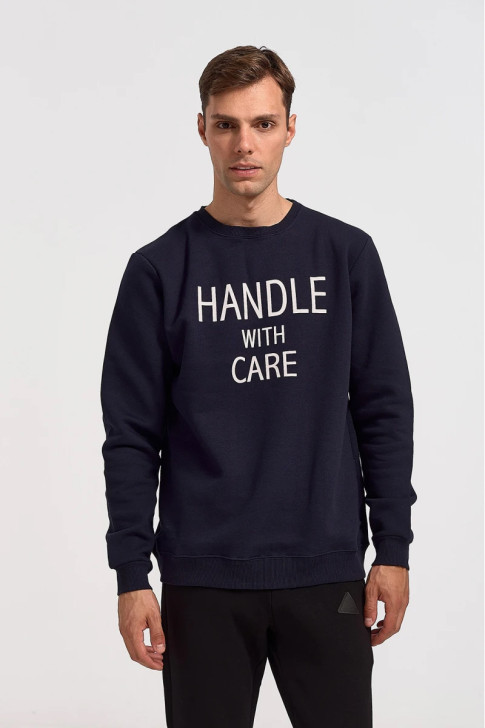 Blouse Sweatshirt Cotton4all HANDLE WITH CARE