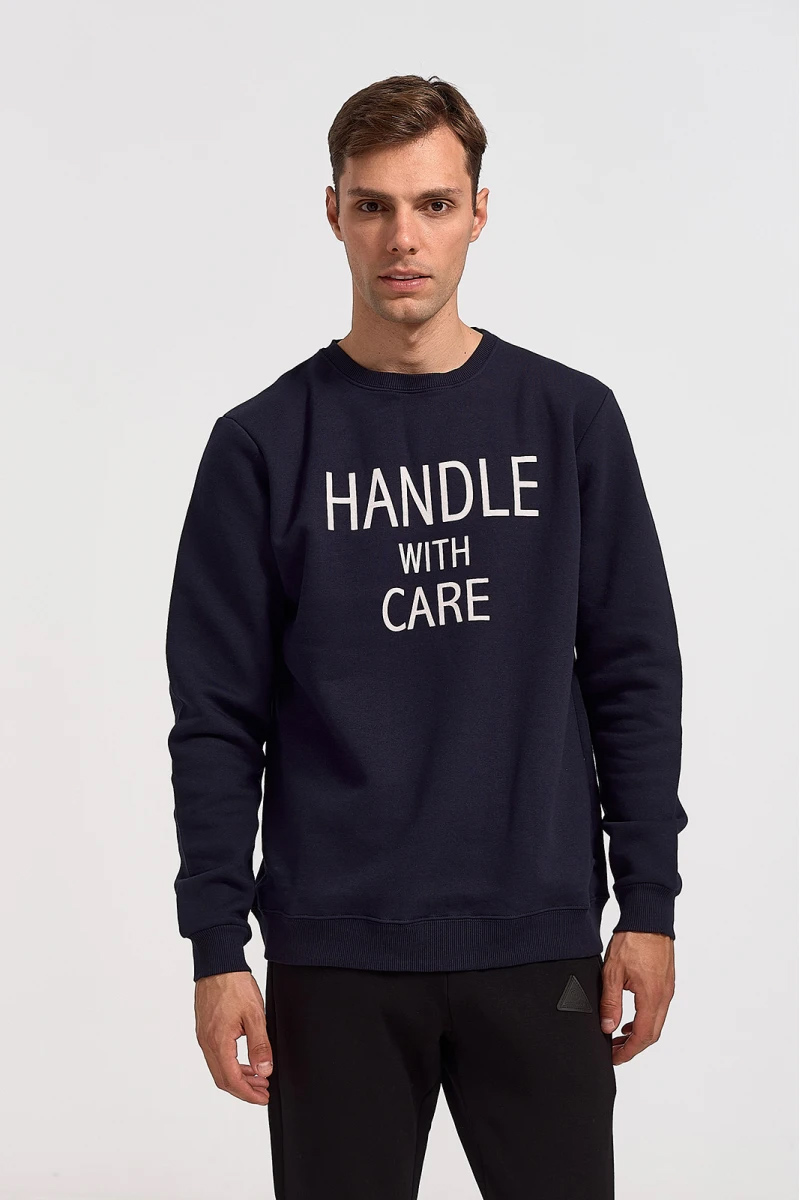 Bluse Sweatshirt Cotton4all HANDLE WITH CARE
