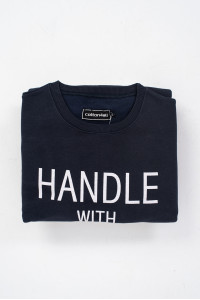 Blouse Sweatshirt Cotton4all HANDLE WITH CARE