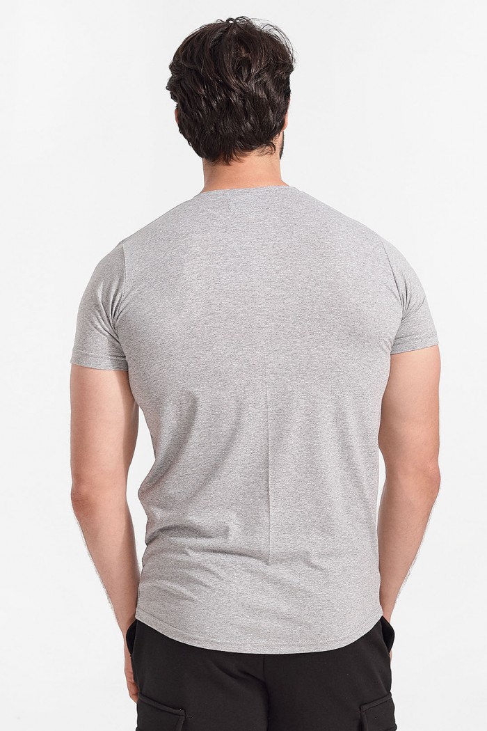 Herren T-Shirt Cotton4all DEE JAY Grau