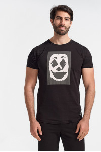 Men's T-Shirt Cotton4all JOKER Black