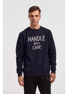 Bluse Sweatshirt Cotton4all HANDLE WITH CARE Bluse Sweatshirt Cotton4all HANDLE WITH CARE