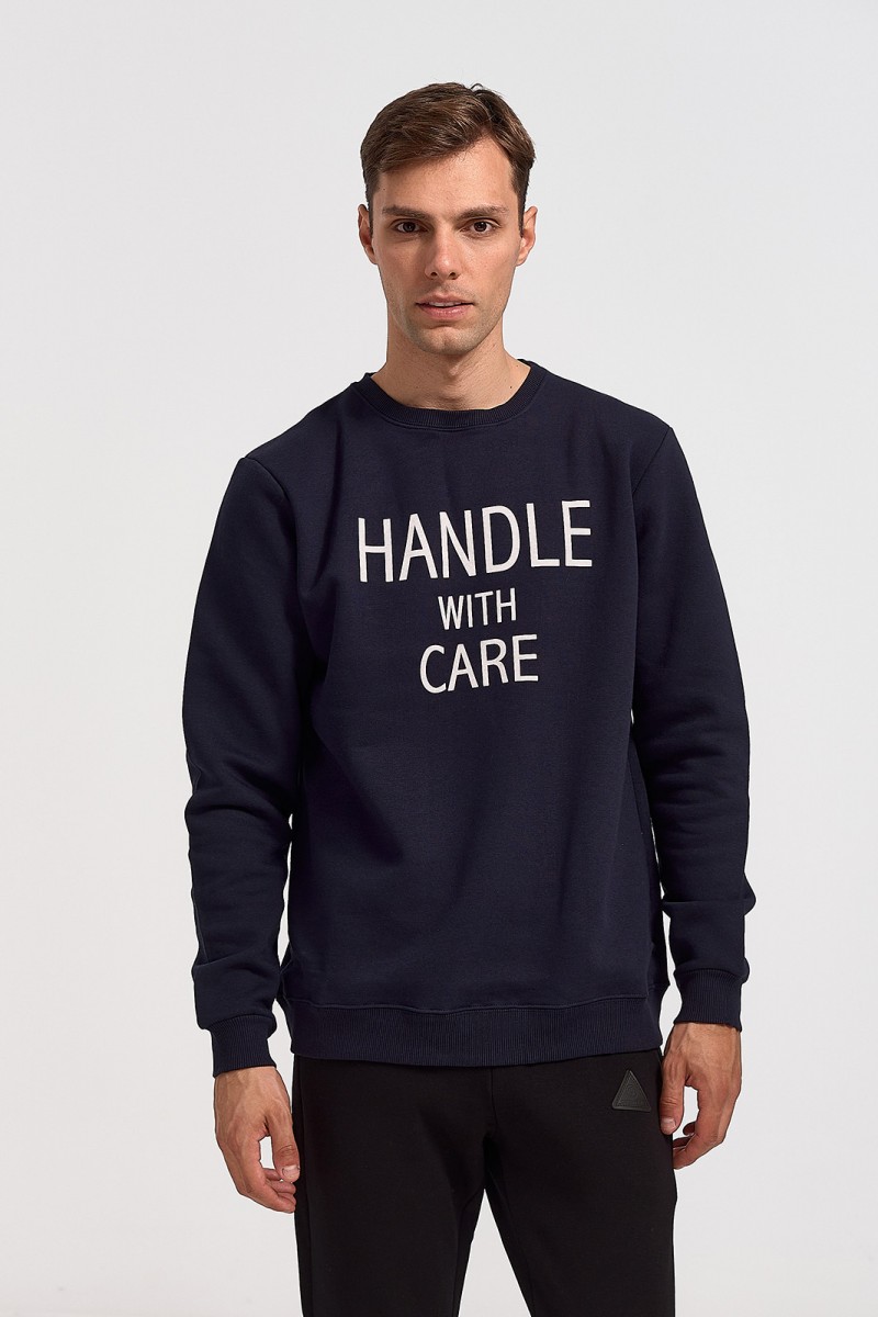 Bluse Sweatshirt Cotton4all HANDLE WITH CARE