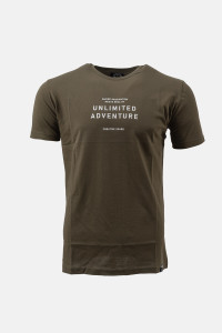 Men's T-shirt Cotton4all Unlimited Adventure 23 707 HAKI