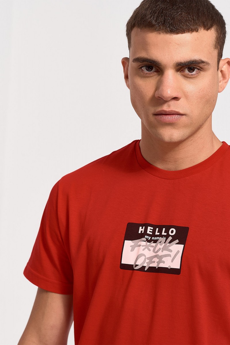 Men's T-shirt Cotton4all HELLO 23 722