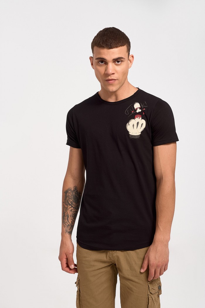 Herren-T-Shirt Cotton4all MICKEY 23-731