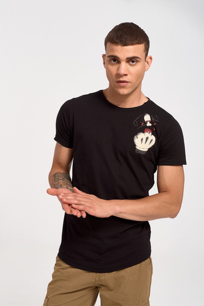 Herren-T-Shirt Cotton4all MICKEY 23-731