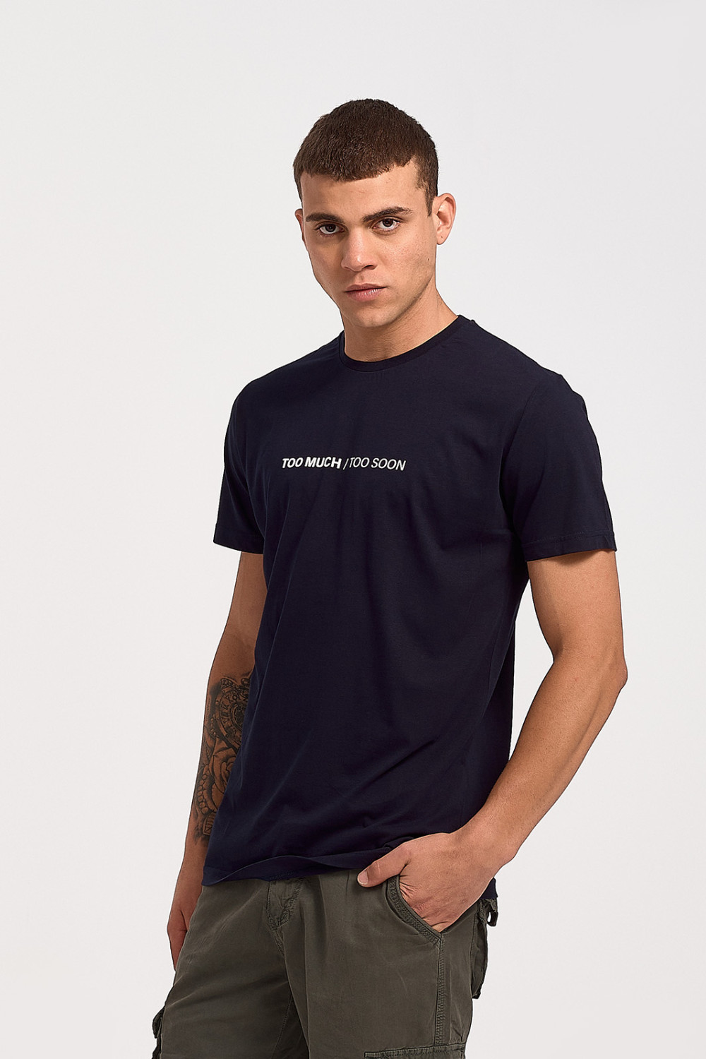 Men's T-Shirt Cotton4all TOO MUCH 23 741
