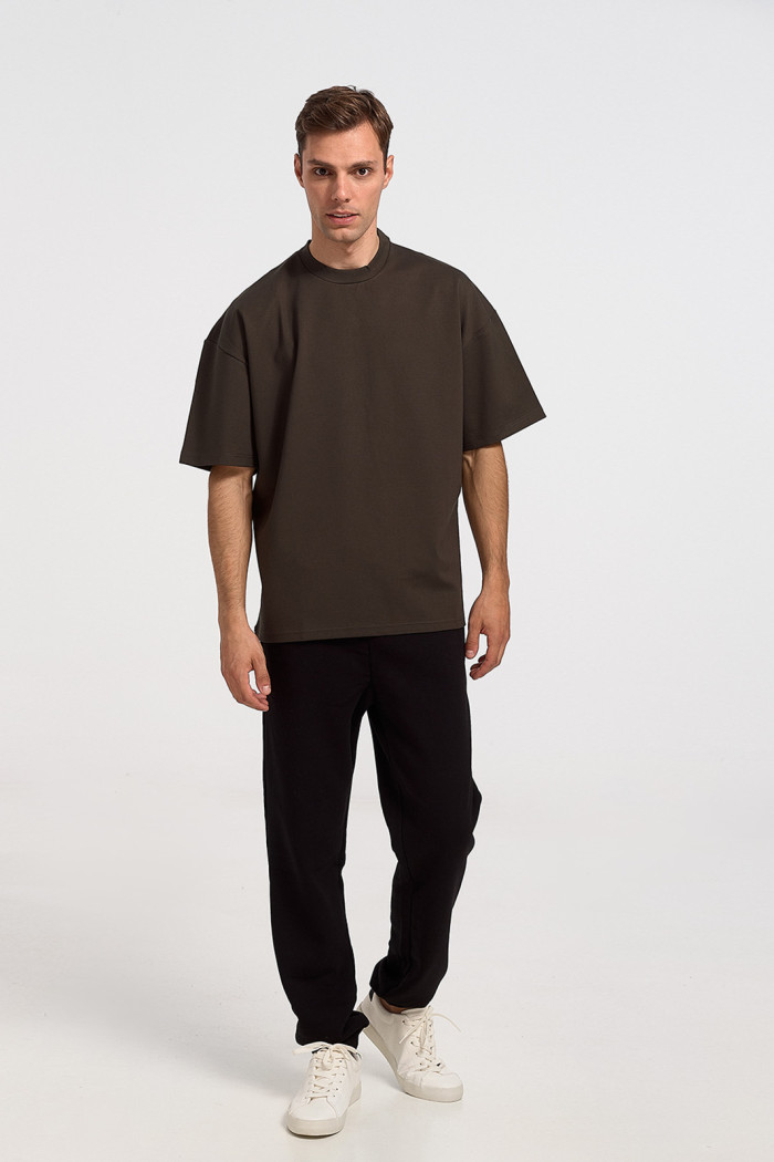 Men's T-shirt OVERSIZE COTTON4ALL 24-860 HAKI