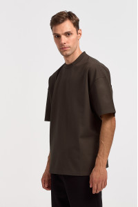Men's T-shirt OVERSIZE COTTON4ALL 24-860 HAKI