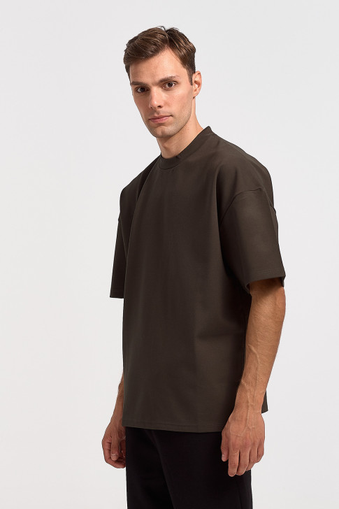 Men's T-shirt OVERSIZE COTTON4ALL 24-860 HAKI