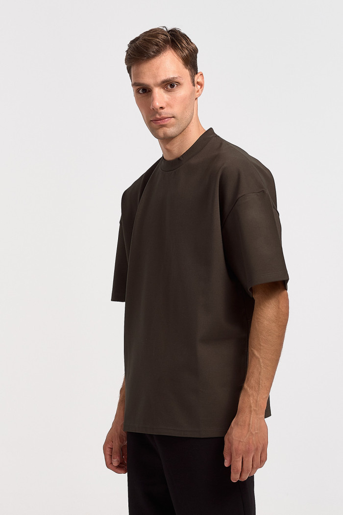 Men's T-shirt OVERSIZE COTTON4ALL 24-860 HAKI