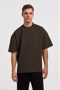 Men's T-shirt OVERSIZE COTTON4ALL 24-860 HAKI