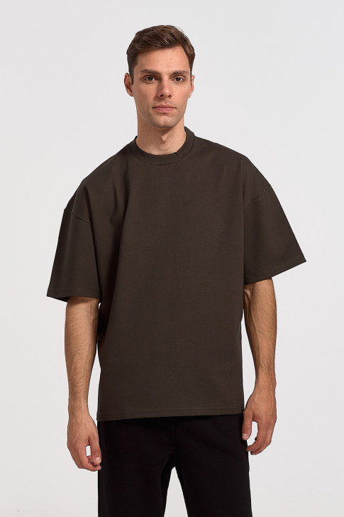 Men's T-shirt OVERSIZE COTTON4ALL 24-860 HAKI
