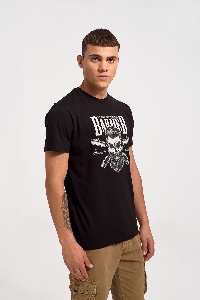 Men's T-shirt Cotton4all BARBER 23-711