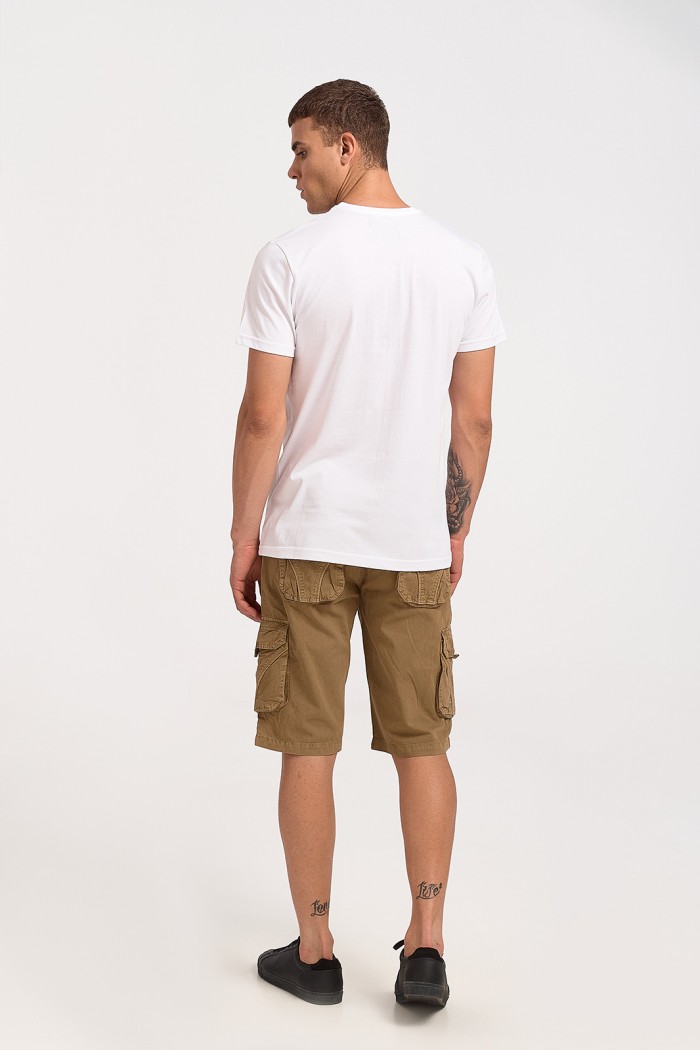 Men's T-Shirt Cotton4all BARBER 23-711 White