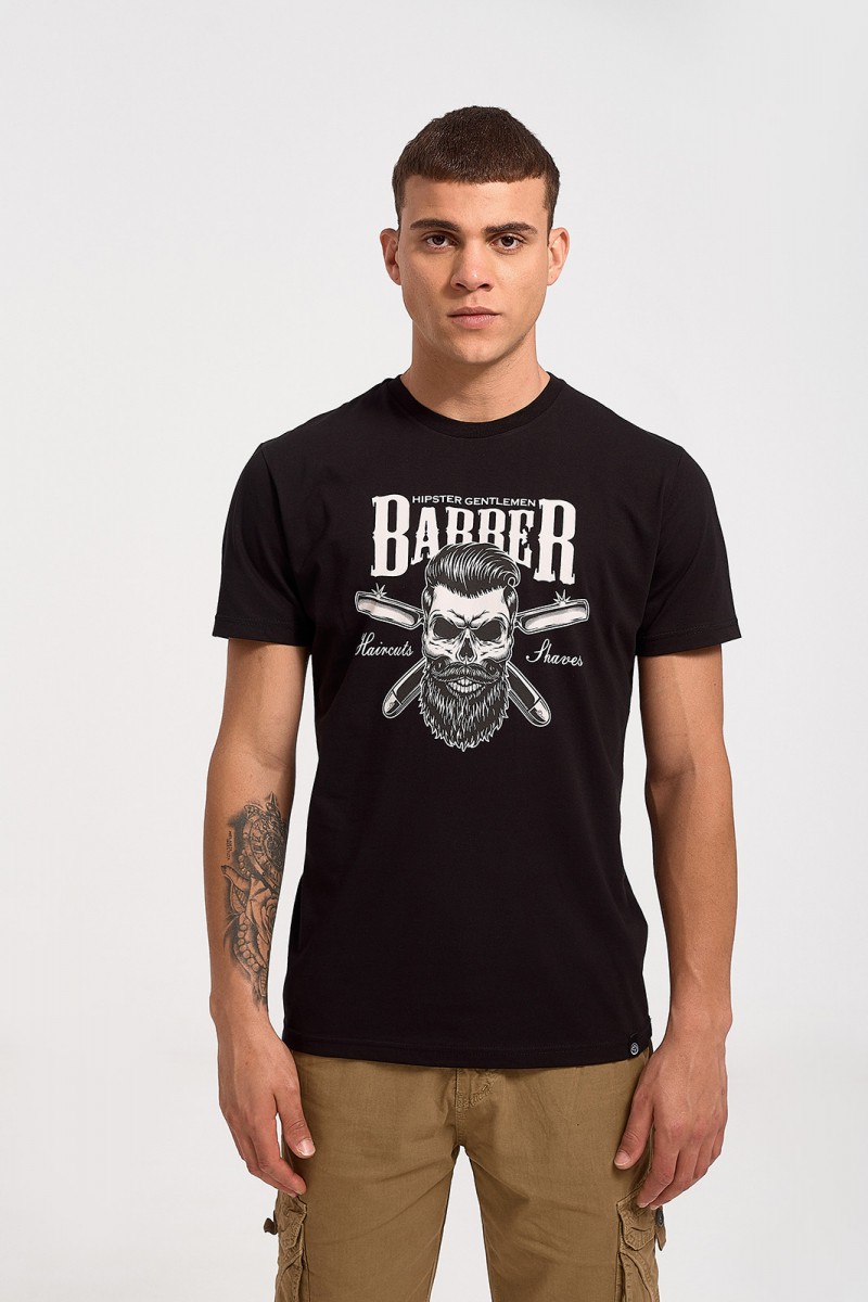 Men's T-shirt Cotton4all BARBER 23-711