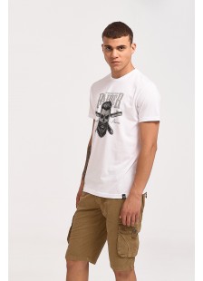 Herren T-Shirt Cotton4all BARBER 23-711 Weiß Herren T-Shirt Cotton4all BARBER 23-711 Weiß