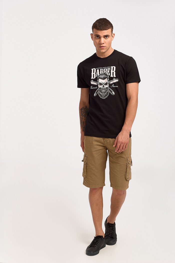 Men's T-shirt Cotton4all BARBER 23-711