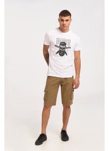 Herren T-Shirt Cotton4all BARBER 23-711 Weiß Herren T-Shirt Cotton4all BARBER 23-711 Weiß