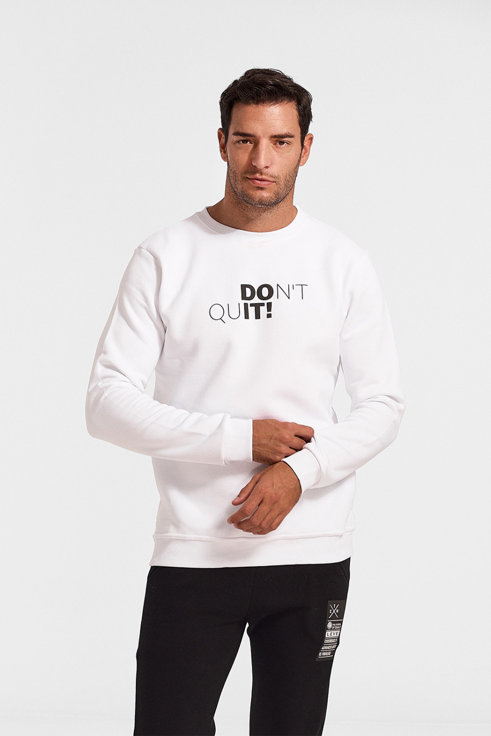 Sweatshirt Cotton4all Dont Quit 523