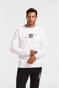 Sweatshirt Cotton4all Dont Quit 523