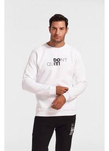 Sweatshirt Cotton4all Dont Quit 523 Sweatshirt Cotton4all Dont Quit 523