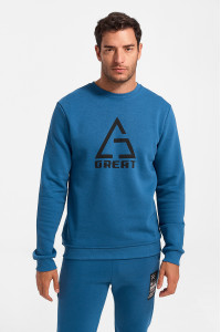 Sweatshirt Sweatshirt Cotton4all GREAT 520 Petrol