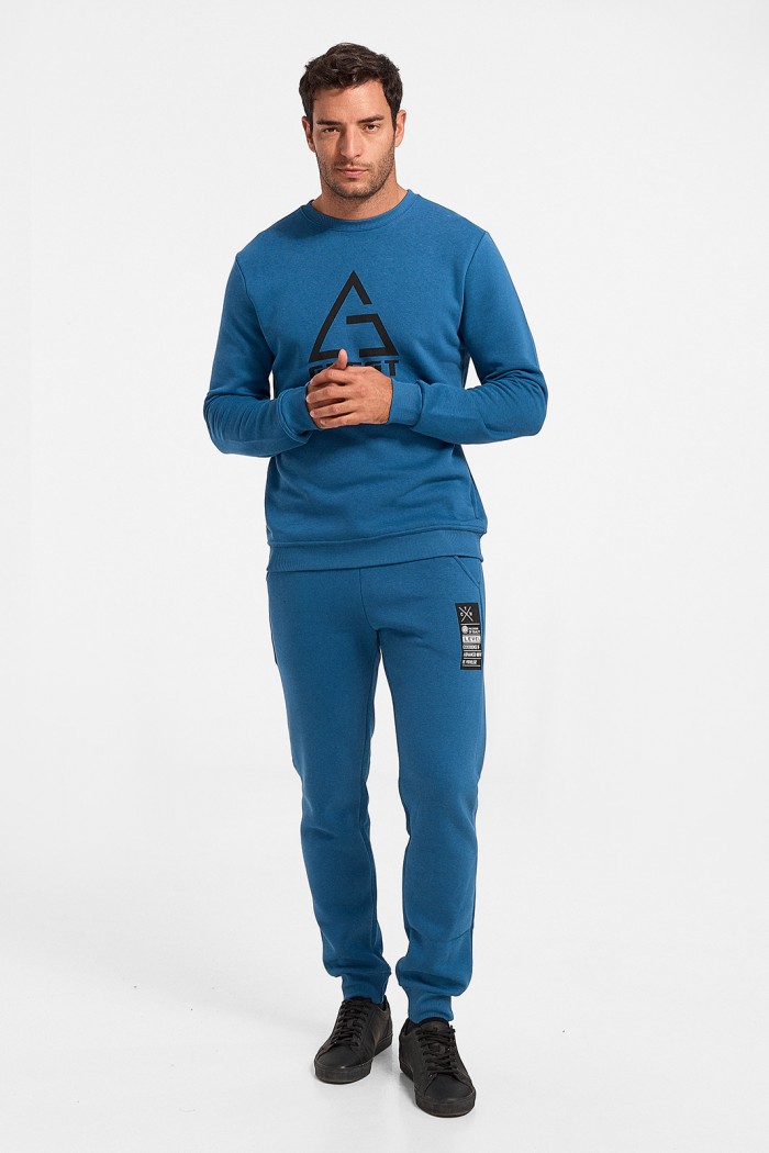 Sweatshirt Sweatshirt Cotton4all GREAT 520 Petrol