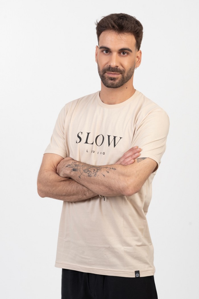 Men's T-shirt Cotton4all SLOW LIVING 24-901 EXPRESS
