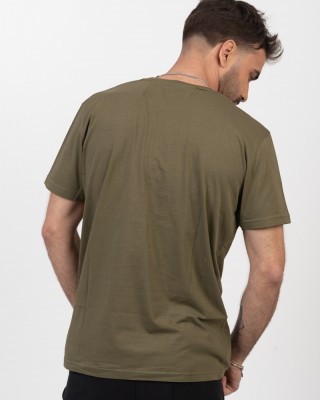 Men's T-shirt Cotton4all BLUE PROJECT HAKI 24-911