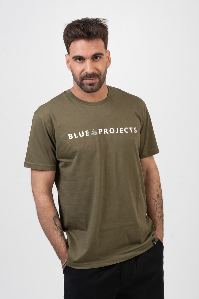Men's T-shirt Cotton4all BLUE PROJECT HAKI 24-911