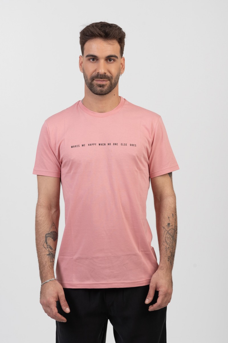 Men's T-Shirt Cotton4all MAKES ME HAPPY 24-912