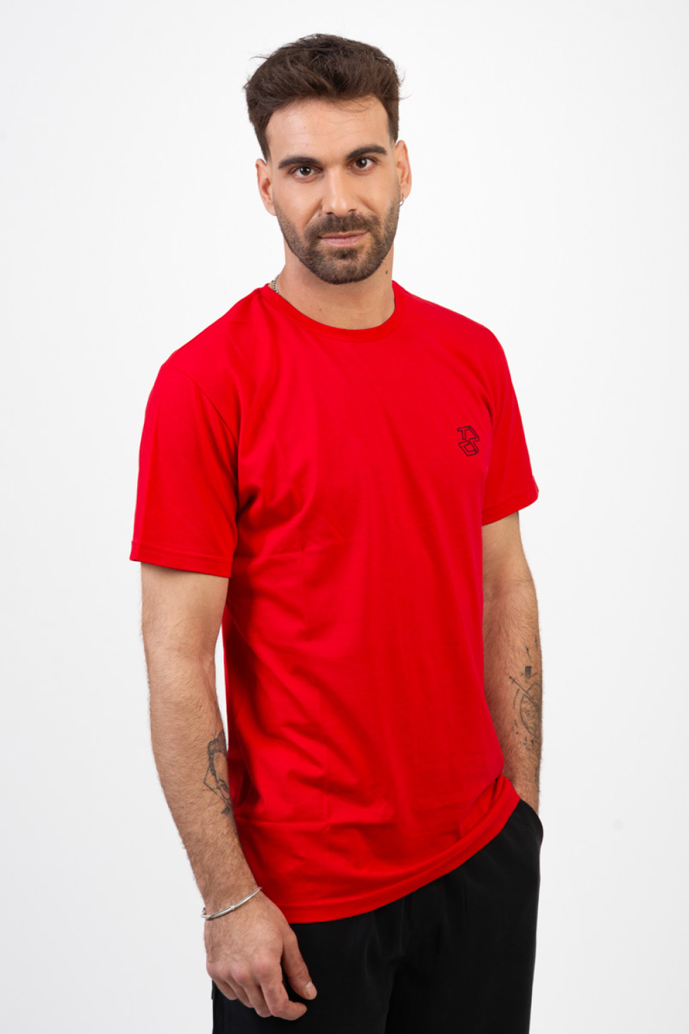 Men's T-Shirt Cotton4all 24-921 Red