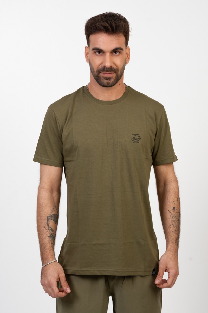 Men's T-Shirt Cotton4all 24-921 HAKI