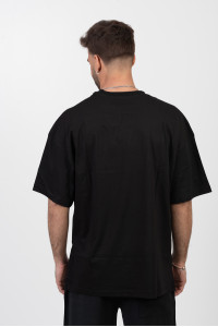 OVERSIZE Men's T-Shirt LOS ANGELES LAKERS BLACK