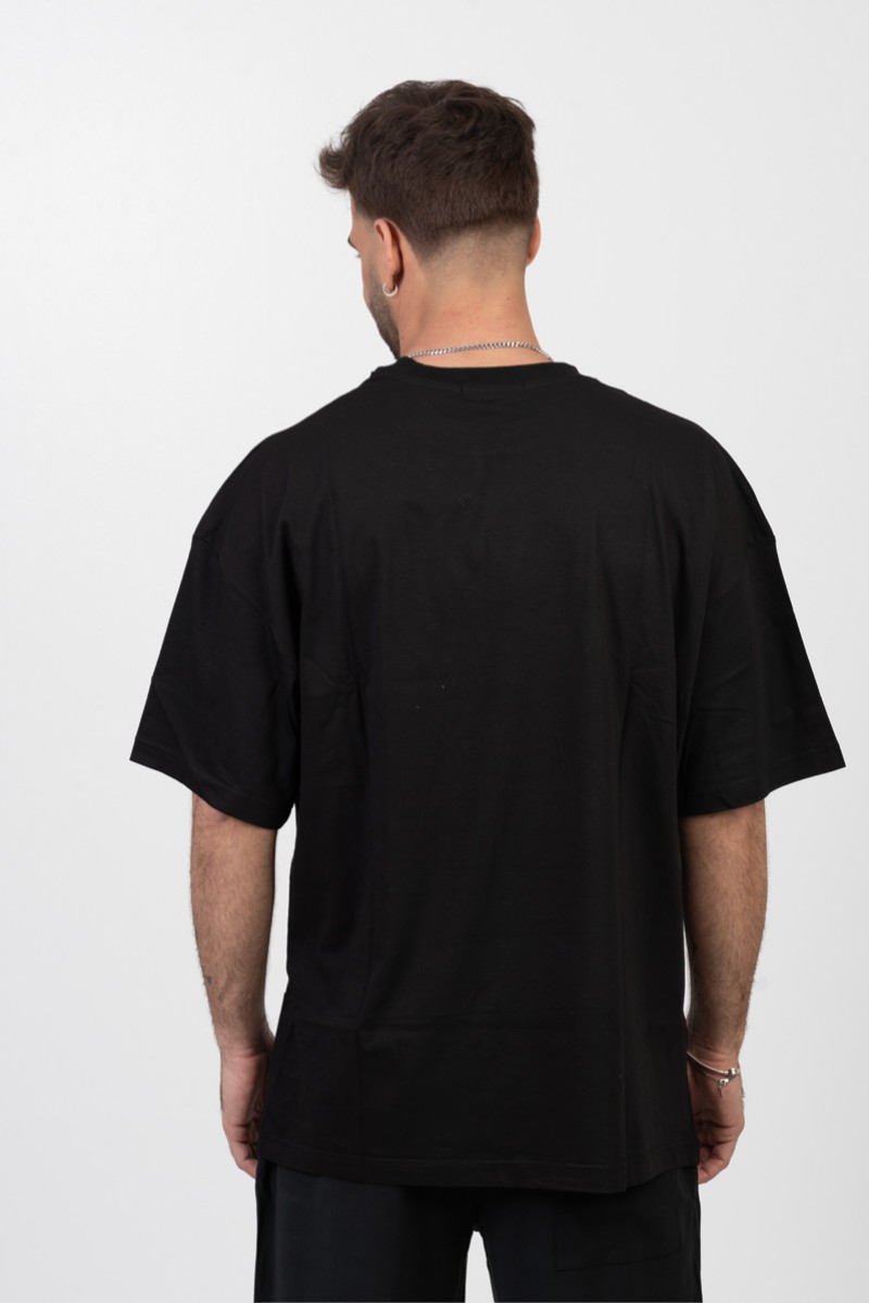OVERSIZE Men's T-Shirt LOS ANGELES LAKERS BLACK
