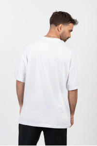 OVERSIZE Men's T-Shirt LOS ANGELES LAKERS WHITE