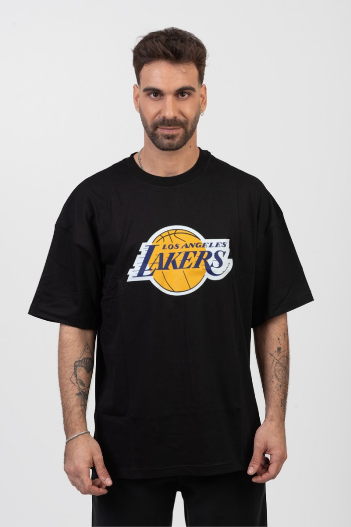 OVERSIZE Men's T-Shirt LOS ANGELES LAKERS BLACK