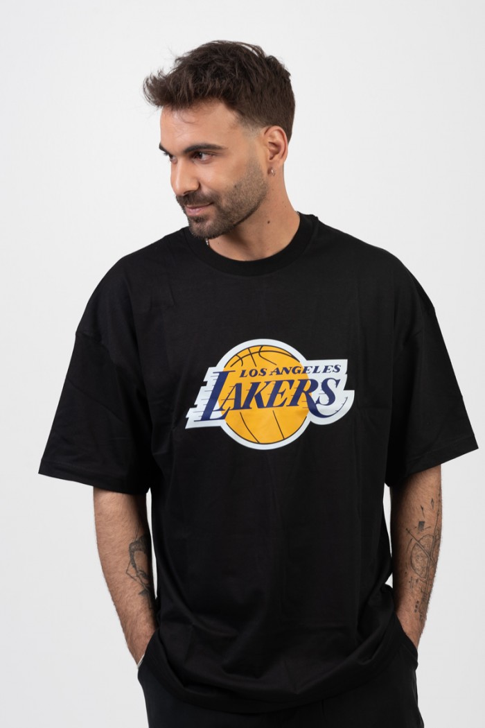 OVERSIZE Herren T-Shirt LOS ANGELES LAKERS BLACK